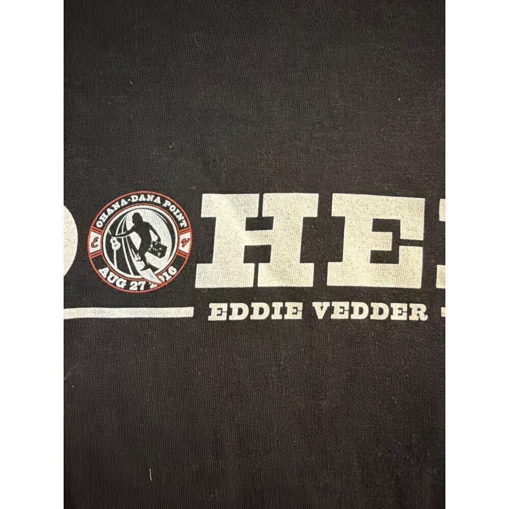 Doheny Eddie Vedder Black T-Shirt Size XS - Picture 2 of 4